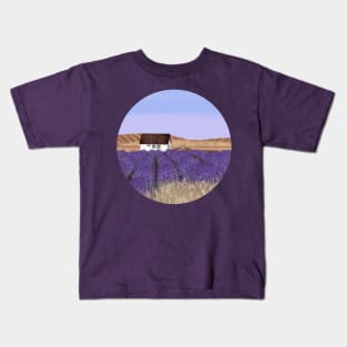 Lavender cottage Kids T-Shirt